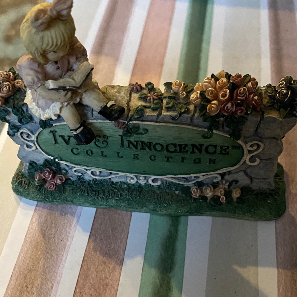Ivy & Innocence Collection Figurine. Cast art